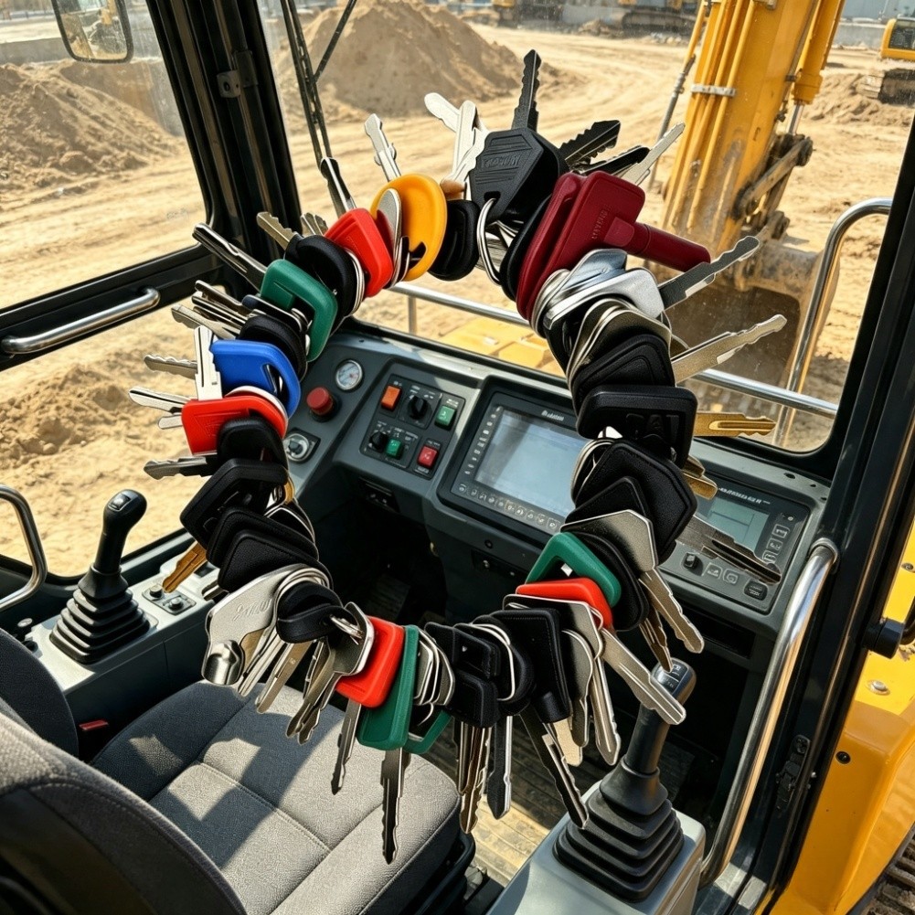 Heavy Equipment Brands - Agricultural Machinery Keys Equipment Key Kit