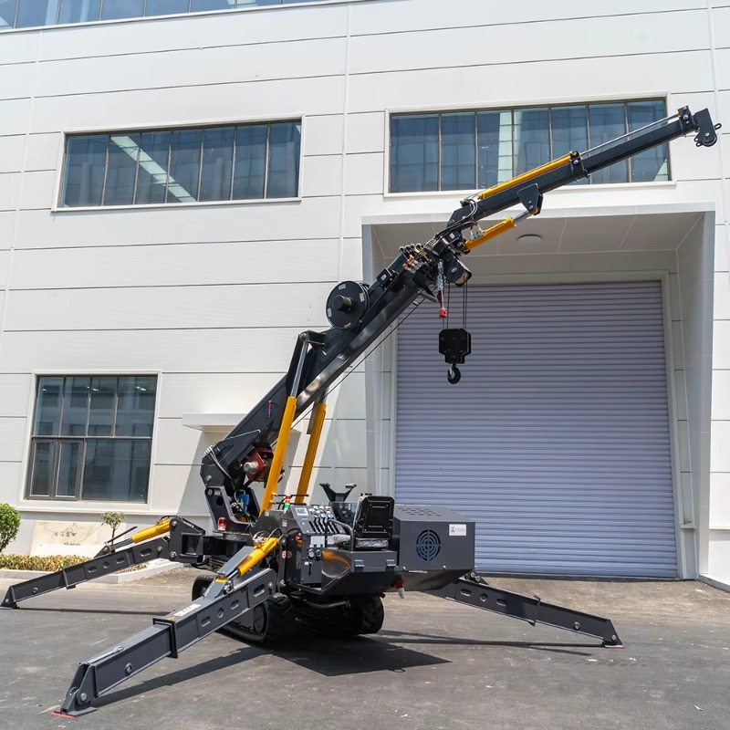 Heavy Equipment Lift - Mini Spider Crane Compact Electric Hydraulic
