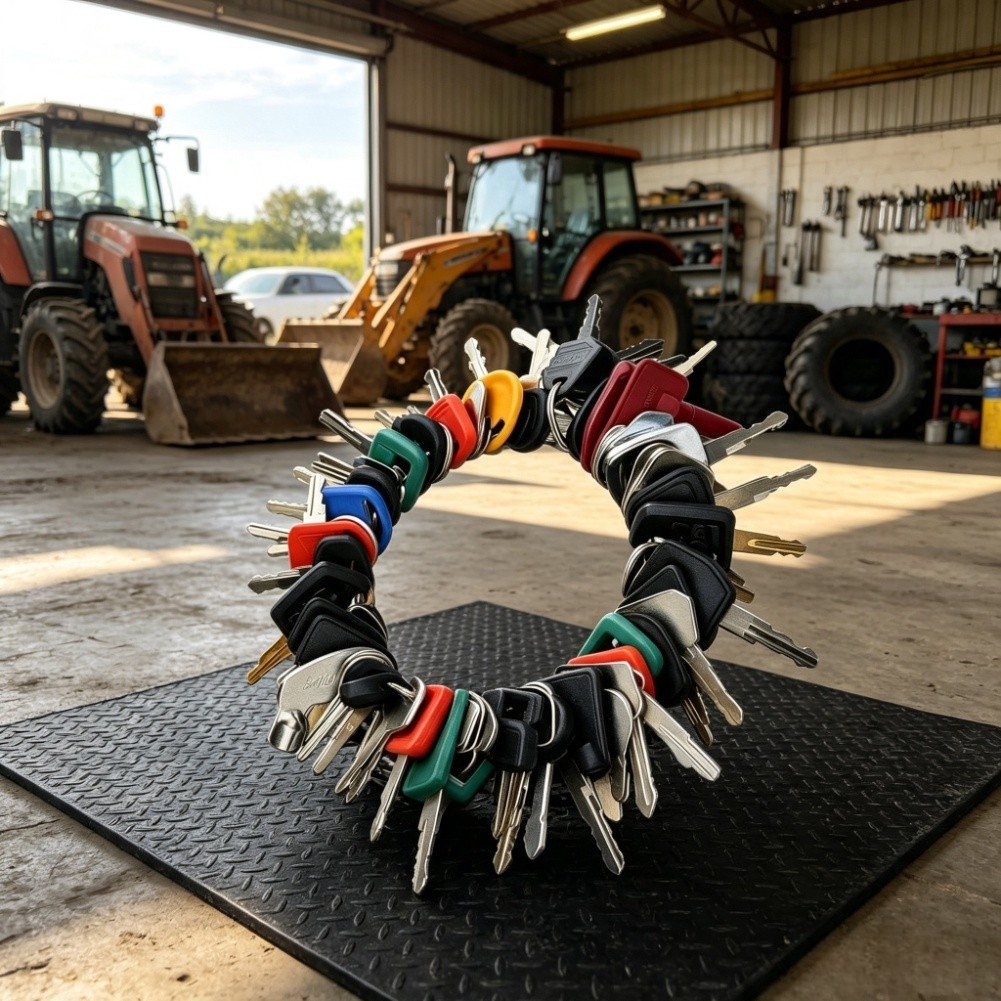 Heavy Equipment Brands - Agricultural Machinery Keys Equipment Key Kit