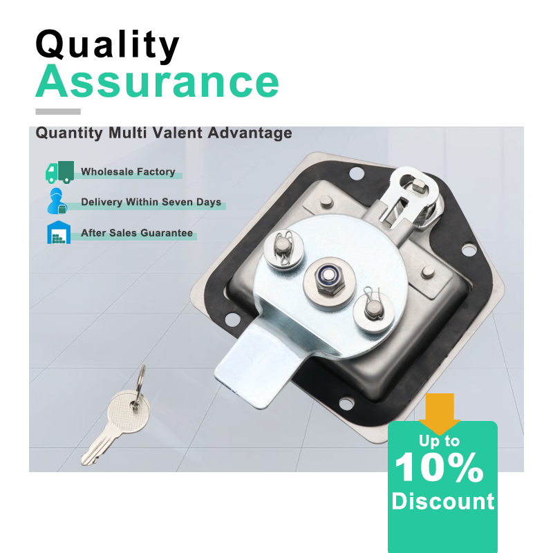 Vehicle Heavy Equipment - Heavy-Duty 304 Stainless Steel Panel Lock