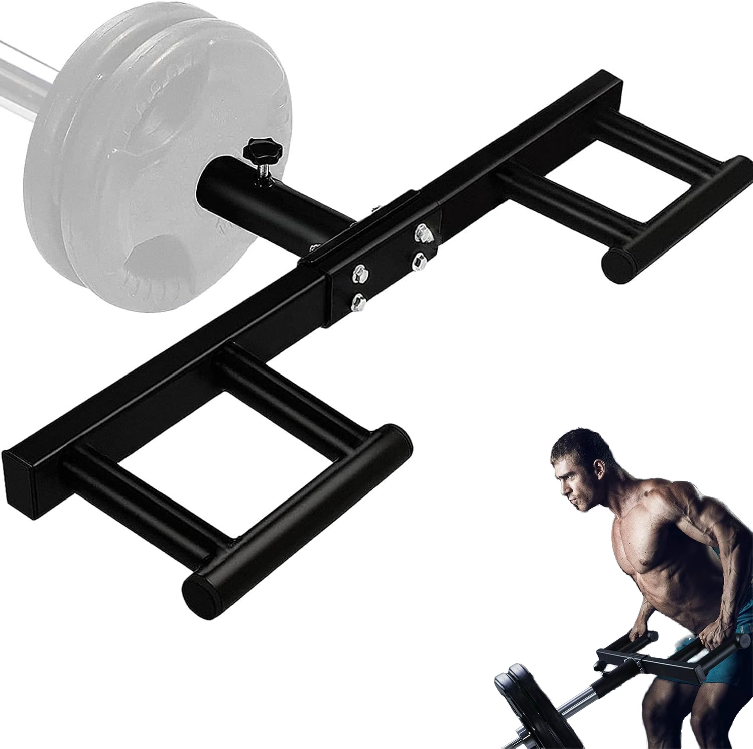 Heavy Equipment Attachments - Viking Press Landmine Handle Attachment for