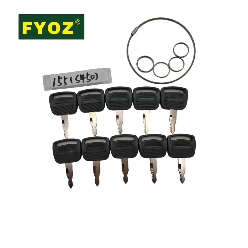 10pcs Excavator Keys S450 For  - Heavy Equipment Komatsu 评论和价格