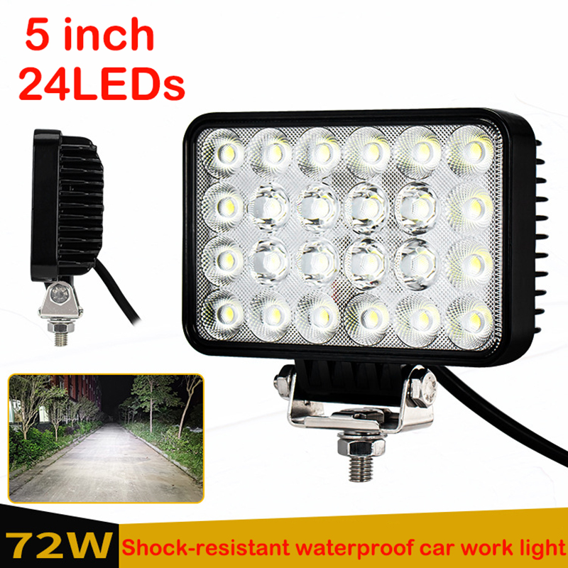 1PC 72W Vehicle Driving Light  - Vehicle Heavy Equipment 评论和价格