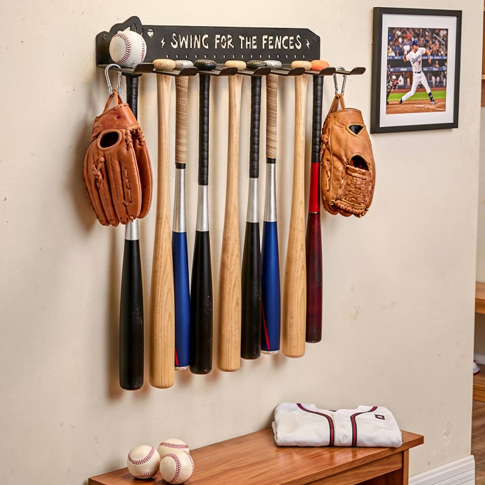 8 Hook Sports Equipment Rack H - Heavy Equipment Usa 评论和价格