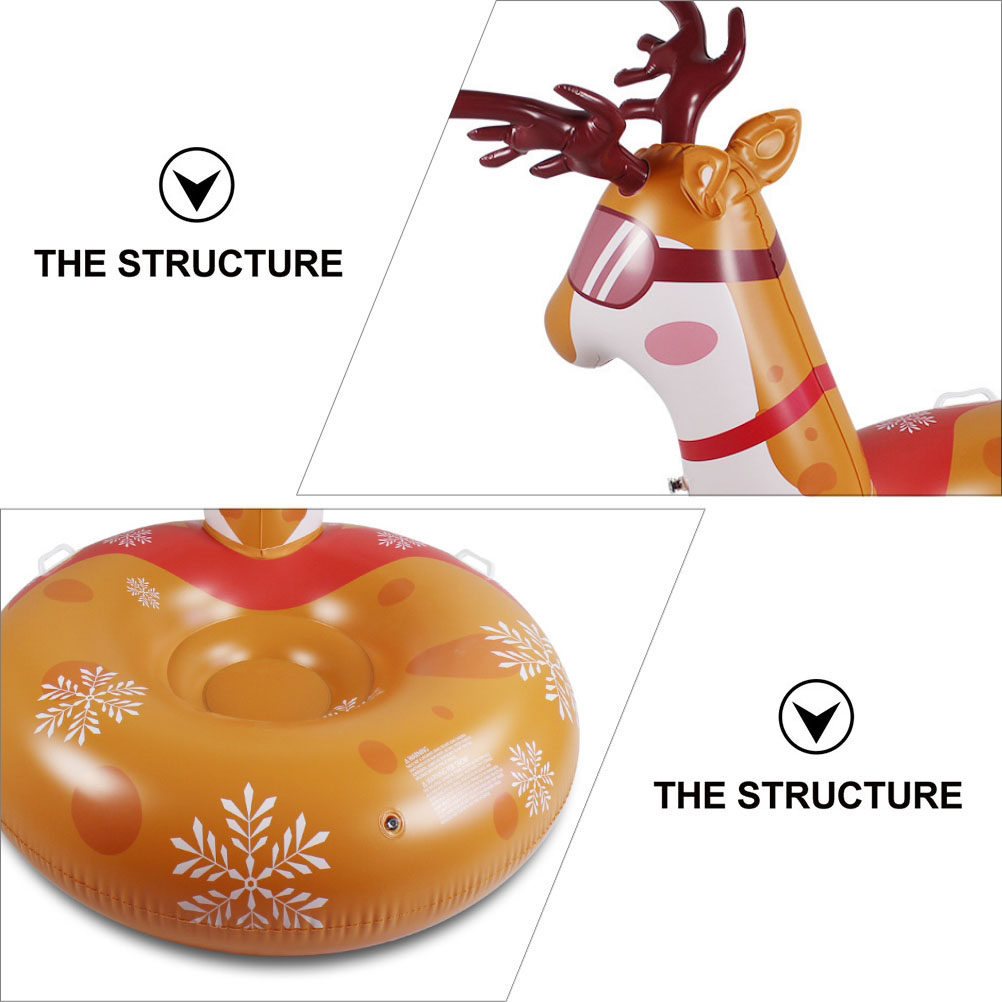 1Pcs Inflatable Snow Sled Tube - Heavy Equipment Youtube 评论和价格