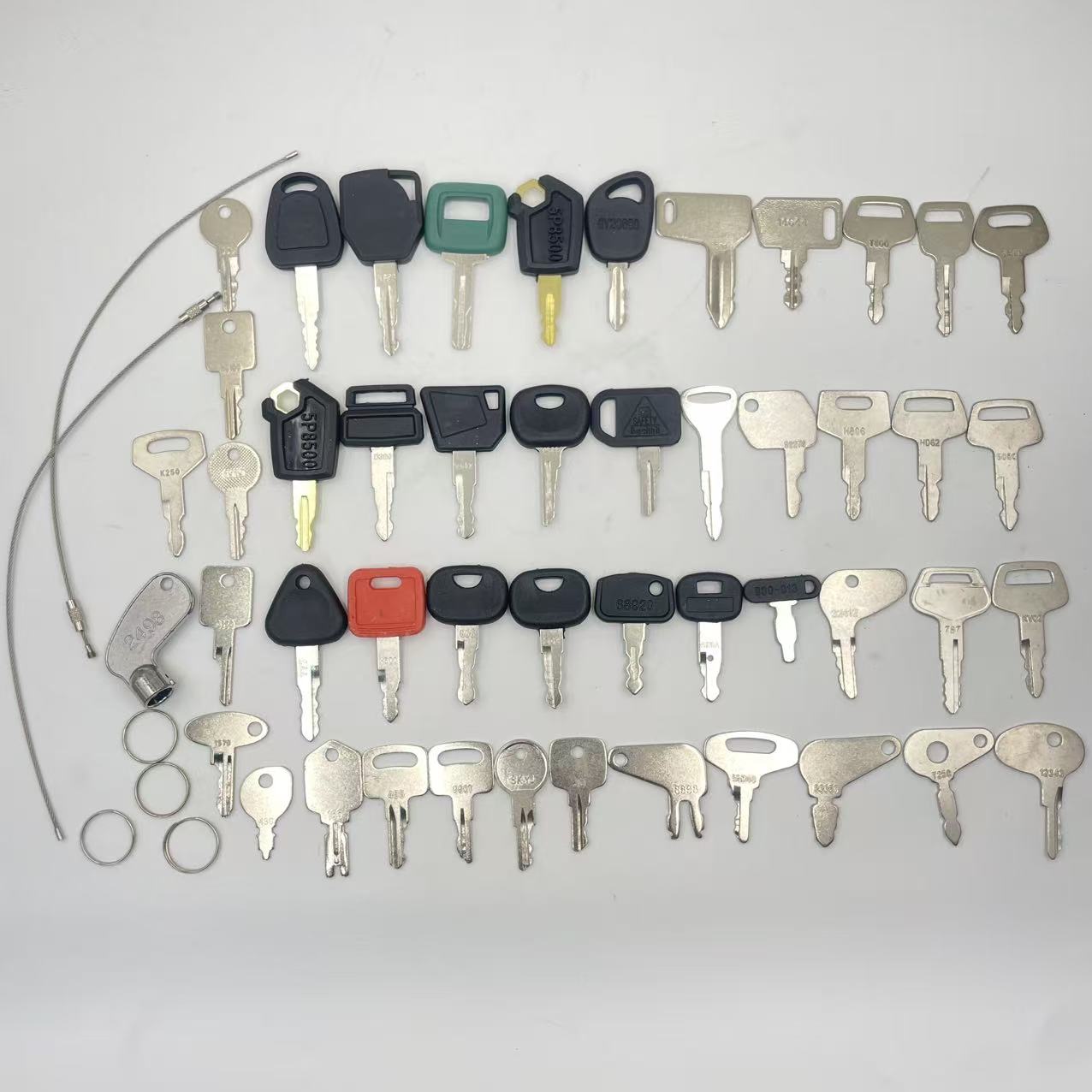 48PCS Heavy Equipment Keys Set - Heavy Equipment Komatsu 评论和价格