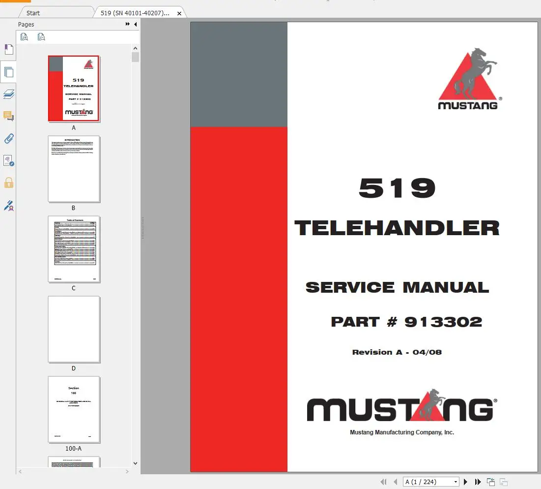 AutoDVD Mustang Machinery Heav - Heavy Equipment Usa 评论和价格