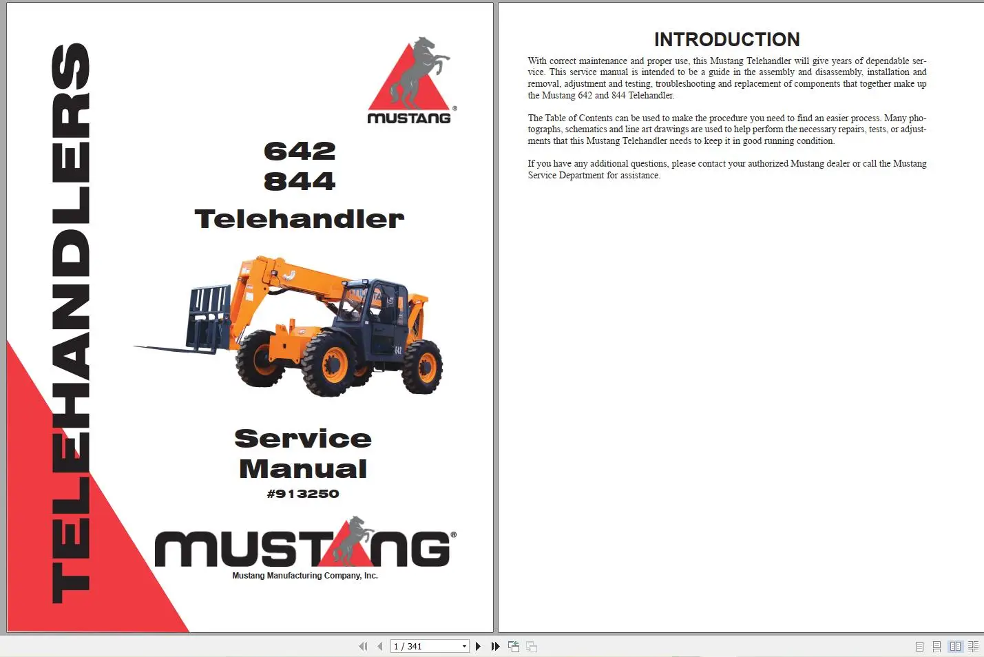 AutoDVD Mustang Machinery Heav - Heavy Equipment Usa 评论和价格