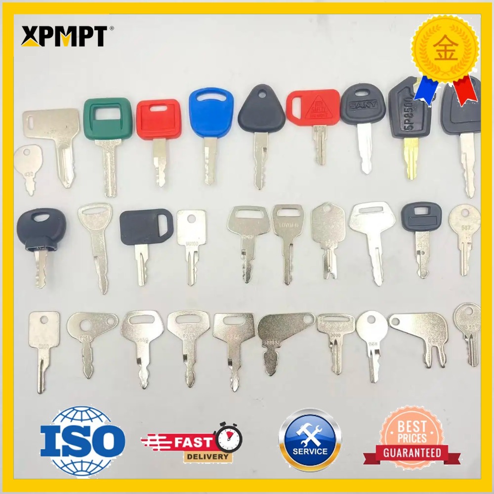 30PCS Heavy Equipment Keys Set - Heavy Equipment Komatsu 评论和价格