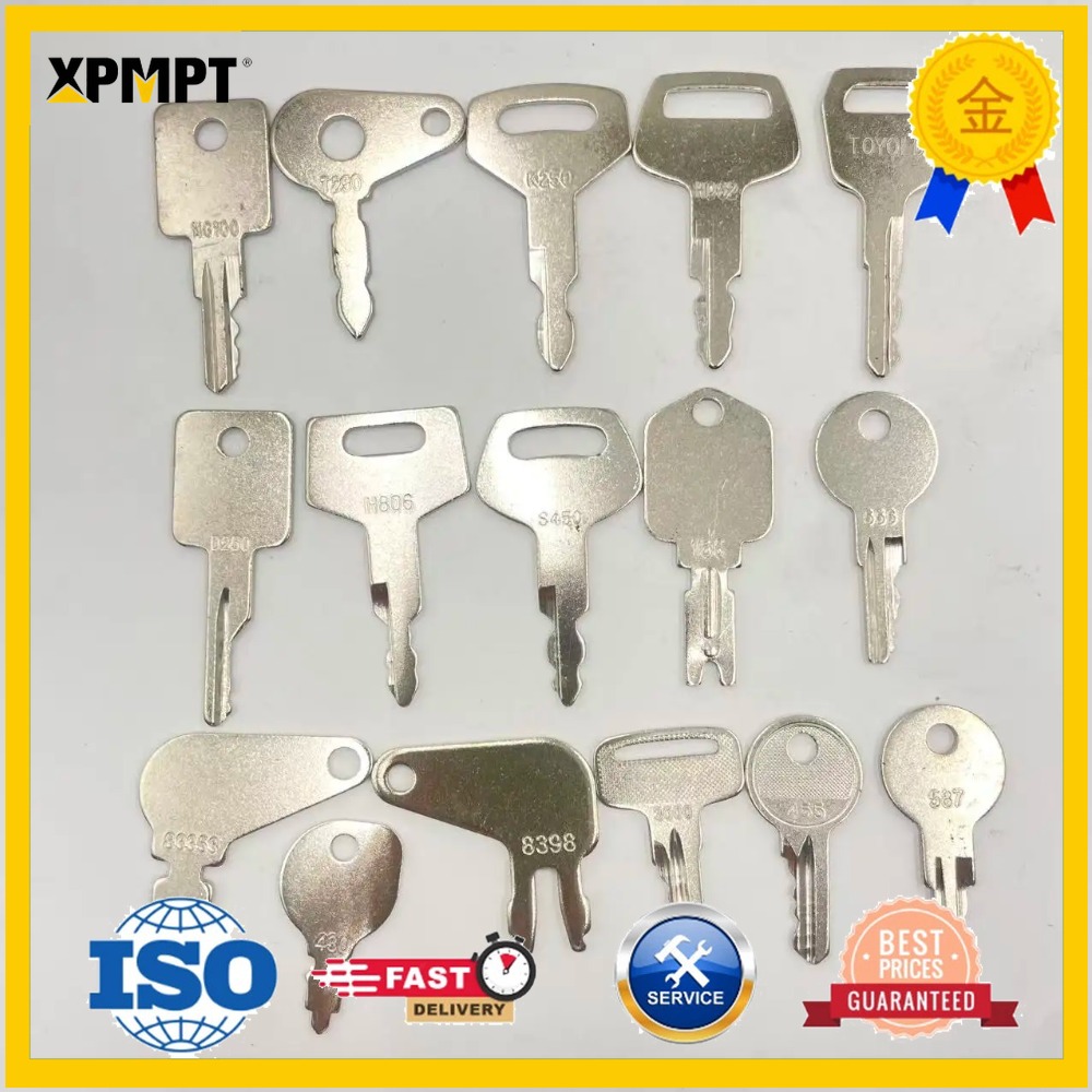 30PCS Heavy Equipment Keys Set - Heavy Equipment Komatsu 评论和价格
