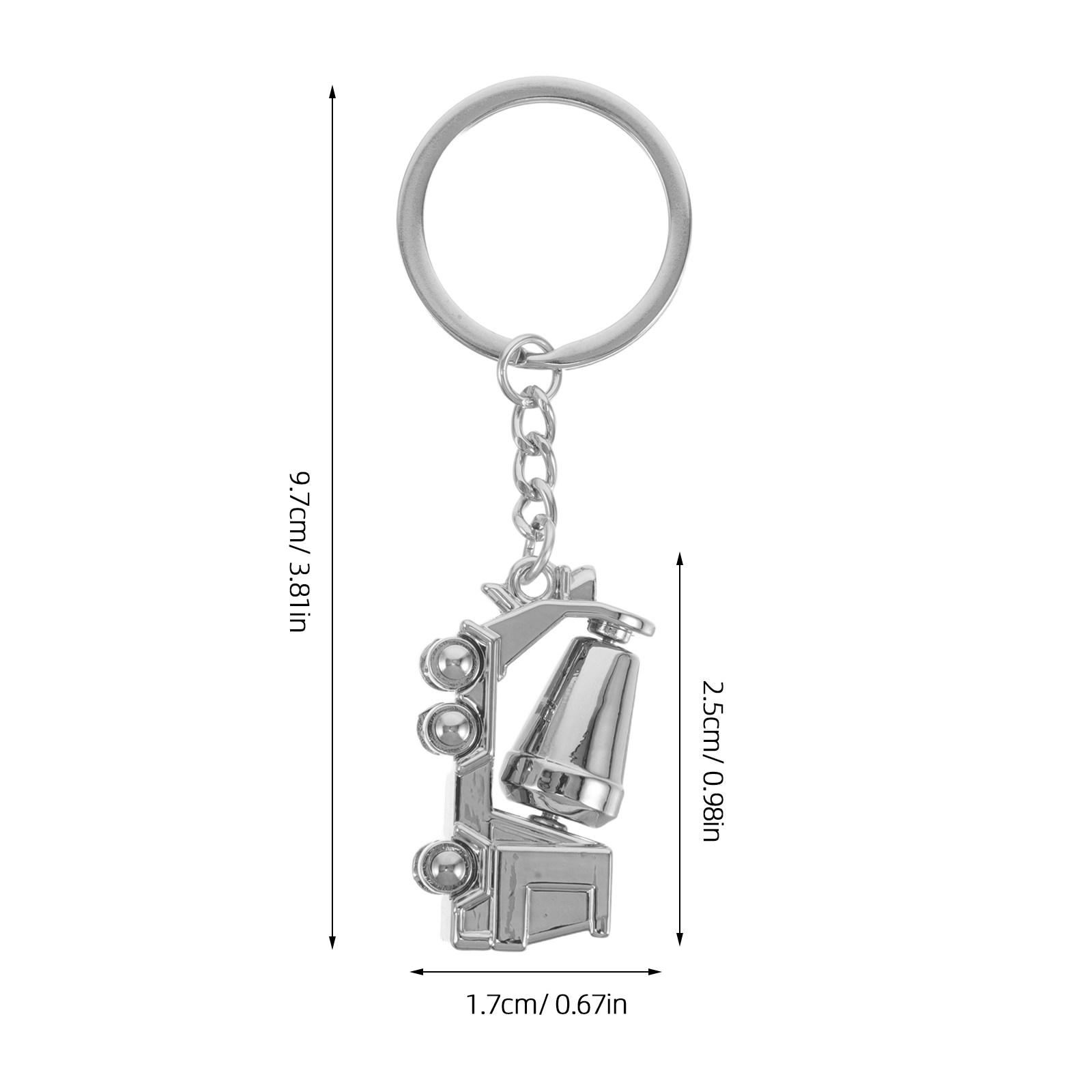 Alloy Keychain 3D Mixer Truck  - Vehicle Heavy Equipment 评论和价格