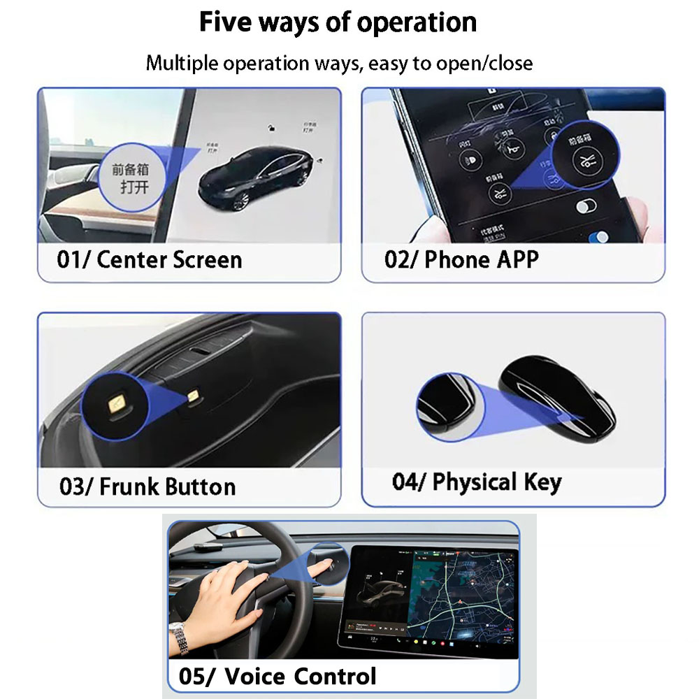 Auto Power Frunk 3.0 for Tesla - Heavy Equipment Lift 评论和价格