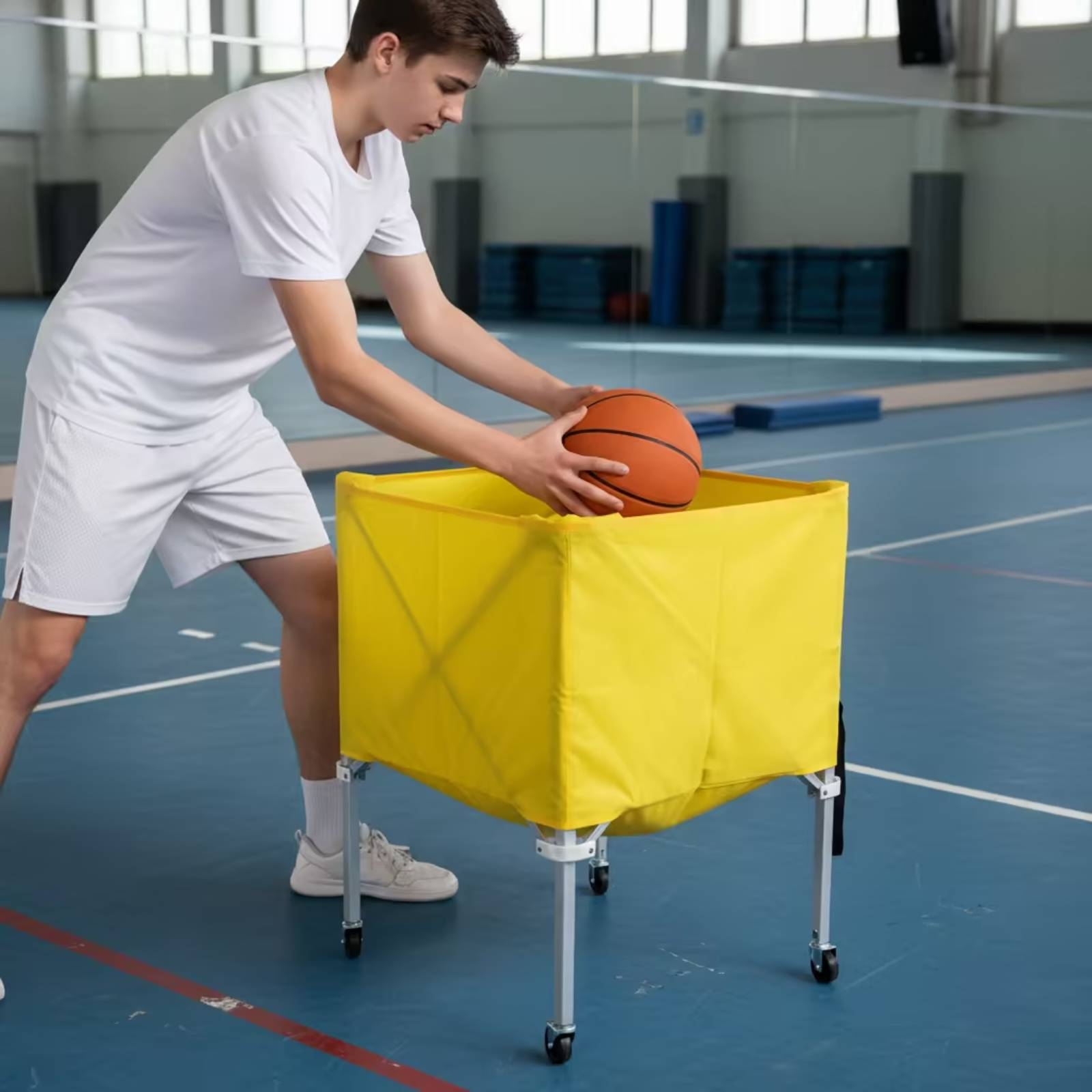 Collapsible Ball Cart Lightwei - Heavy Equipment Usa 评论和价格